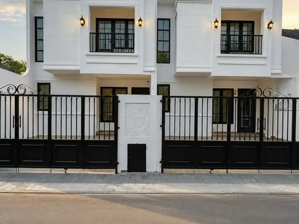 ZN79 Rumah Baru Modern Strategis Pondok Bambu Duren Sawit Jakarta Timur