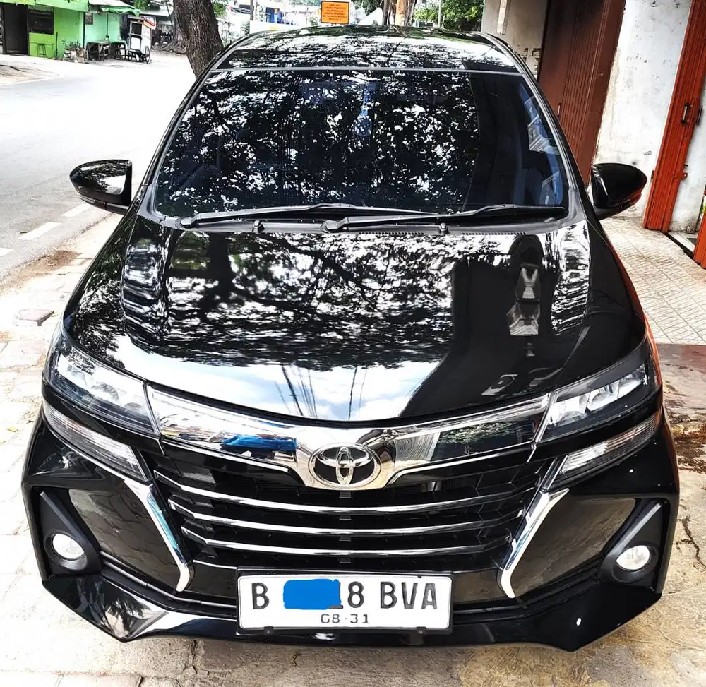 AVANZA G AT 1.3 Th 2021 HITAM, KM 58RB Rec Toyota, STNK 08/27 TDP 15JT