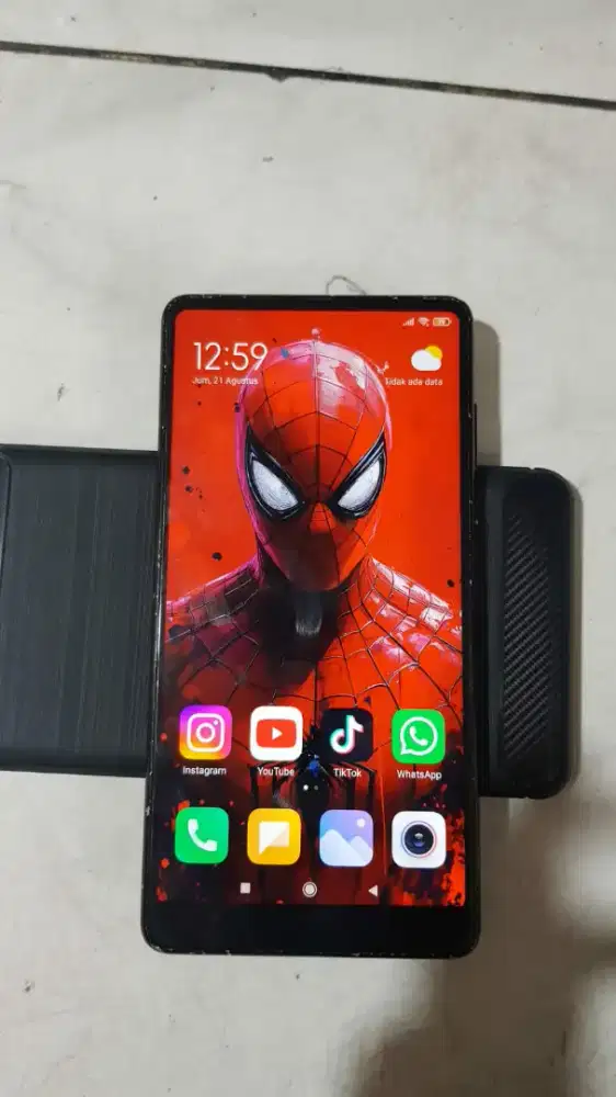 Xiaomi mi mix2 6/64 fingerprint off barang sesuai poto