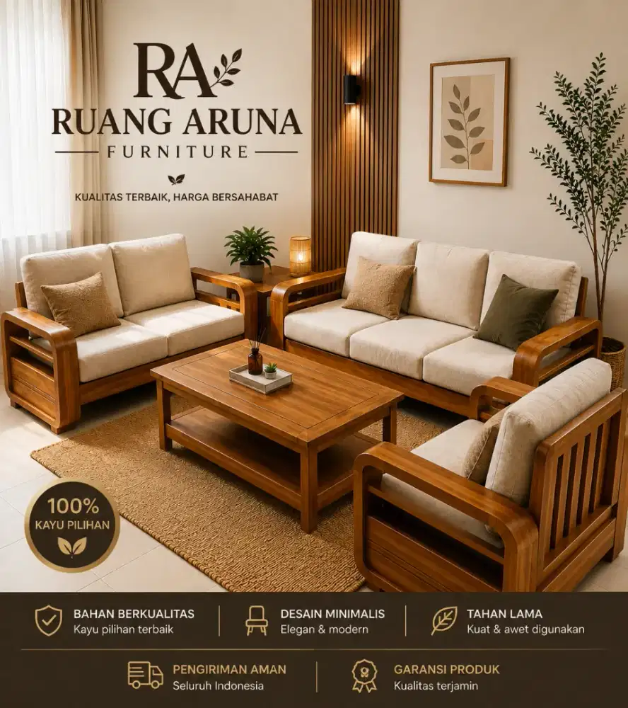 KURSI TAMU MINIMALIS MODERN SADEWA