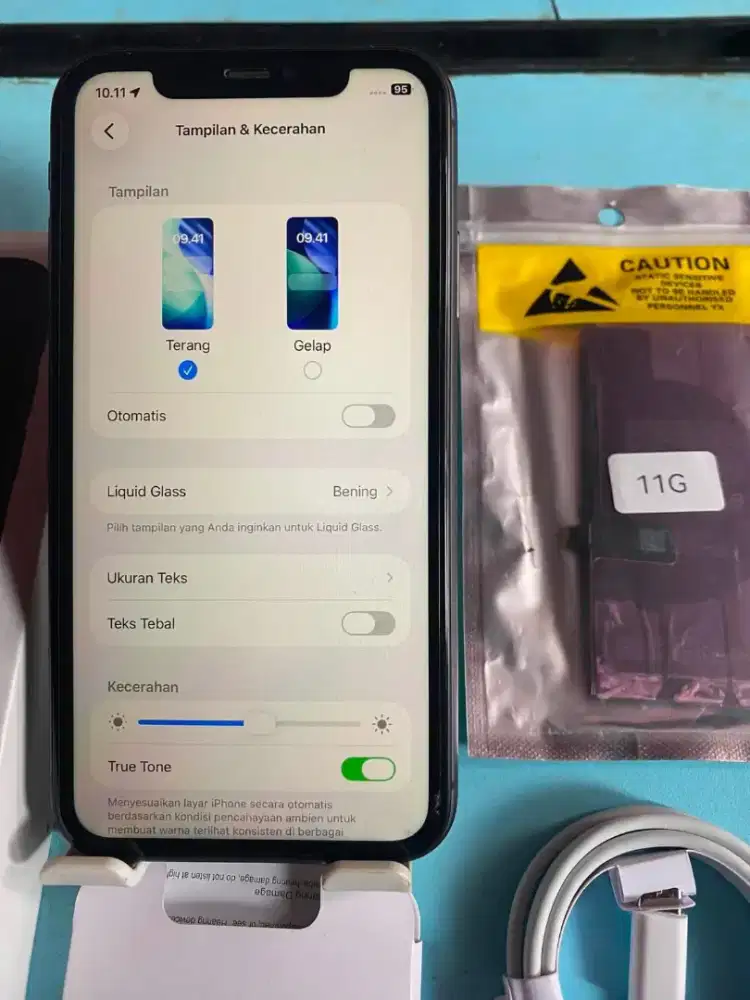 Iphone 11 128gb black inter all operator fulset mulus normal semua