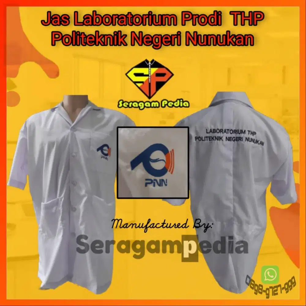 Konveksi Jas Laboratorium Prodi Perikanan Jakarta - Pesanan Nasional