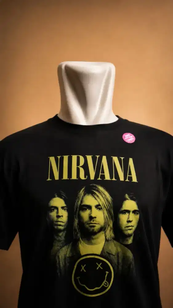 Kaos band Nirvana legend