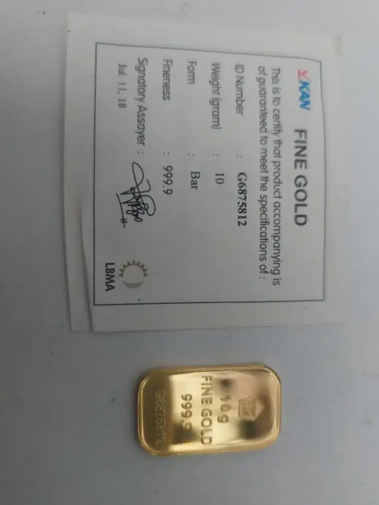 Logam Mulia Antam Retro 10gram