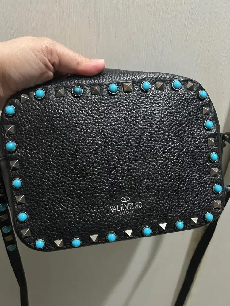 Tas Selempang Hitam Manik