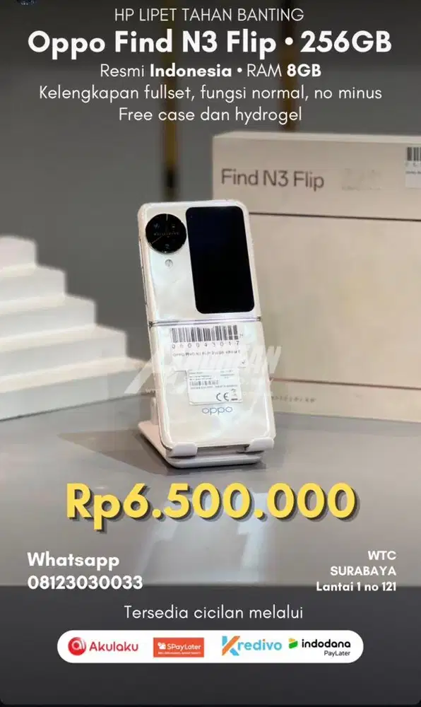 Jual Oppo N3 flip