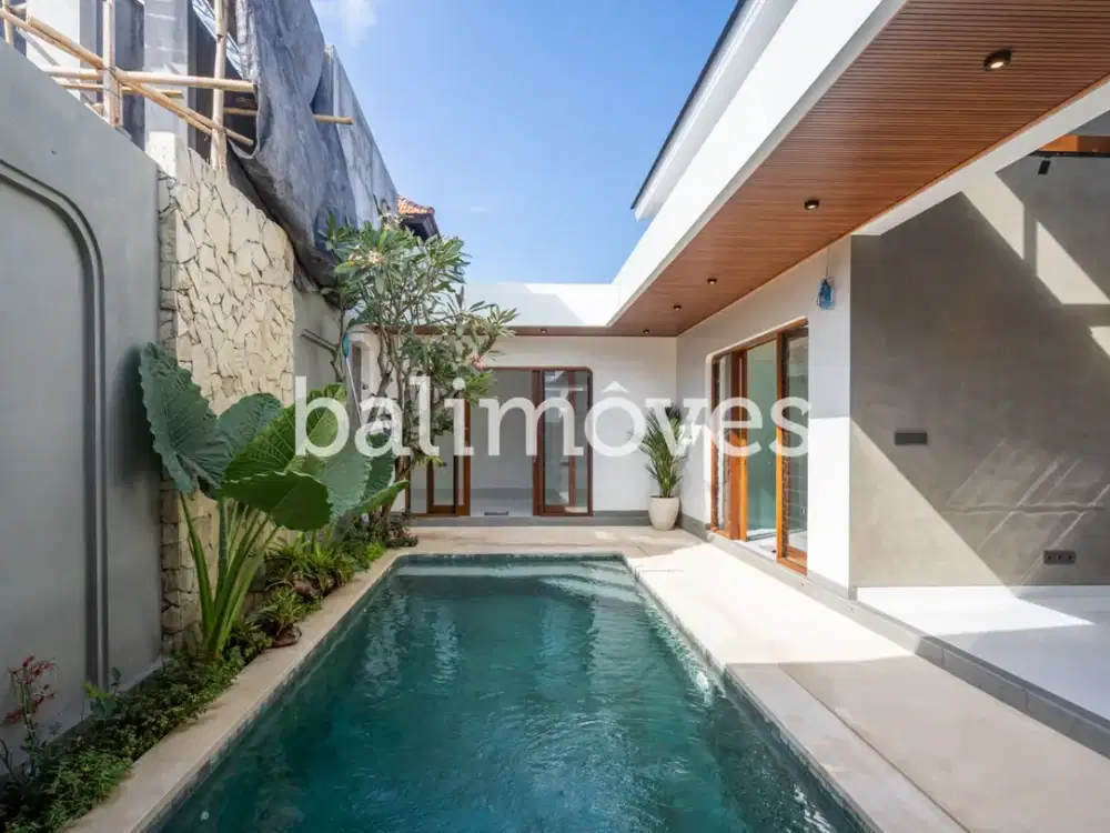 Vila Tiga Kamar Tidur yang Memukau dan Baru Saja Rampung di Sanur