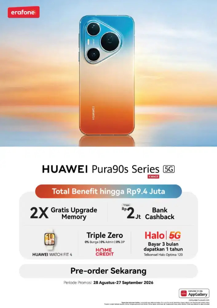 New huawei pura 90s series 5G