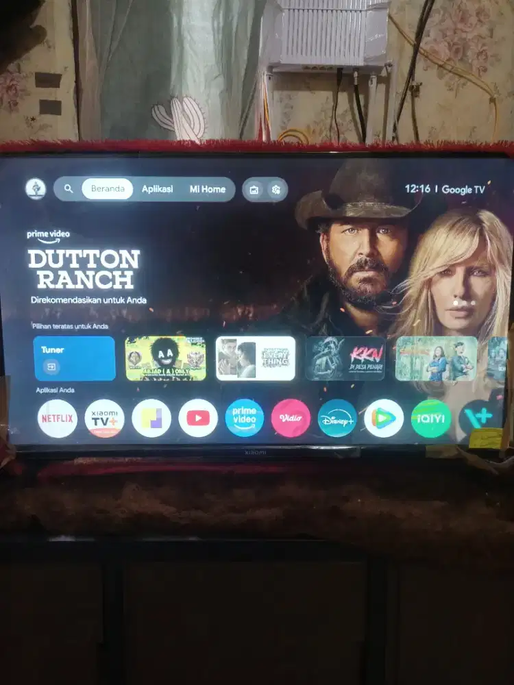 Xiaomi google tv A series 32' pemakaian blm lama masih garansi