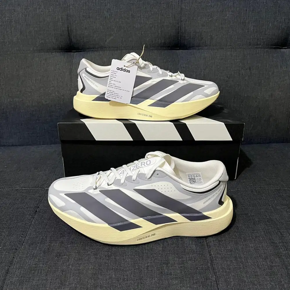 Sepatu Running Adidas Adizero EVO SL Exo Size 44 Fullset BNIB