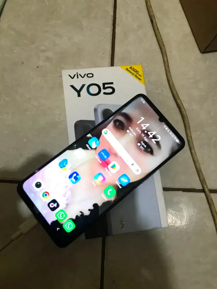 Vivo Y05 ram 4+4 msih mulus