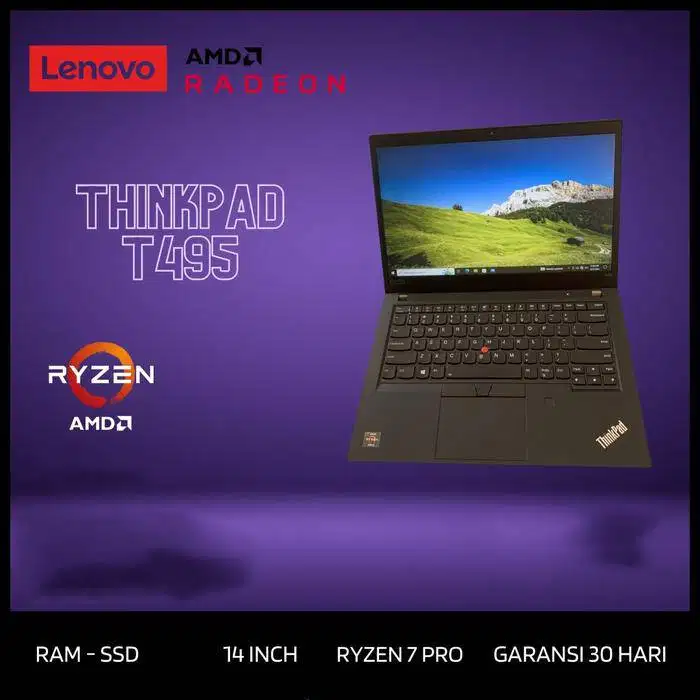 Lenovo Thinkpad T495 AMD Ryzen 7 Pro 3700u *RC
