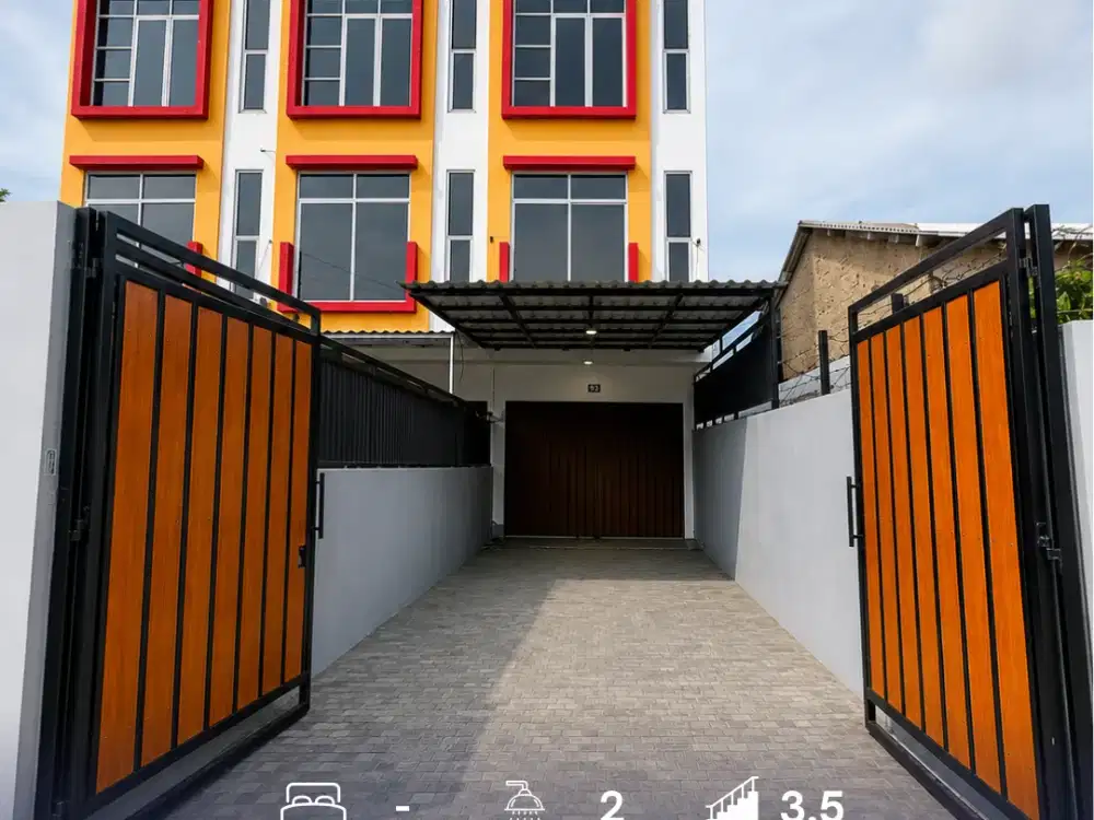 Ruko 3,5 Lantai Siap Disewa Kawasan Gondrong Petir Cipondoh