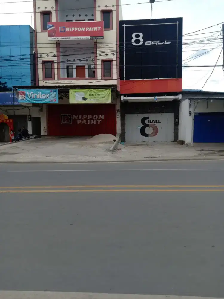 Dijual disewakan ruko untuk kantor bisnis lokasi strategis letter L