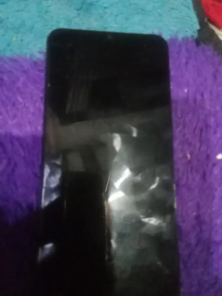 Xiaomi redmi 12c matot lcd retak Pi masih aman sentuhan oke