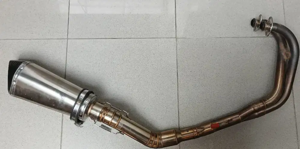 Knalpot racing ex motor ninja 250 fi tahun 2015