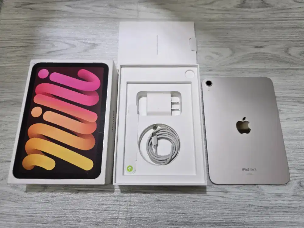 IPAD MINI 7 128GB STARLIGHT WIFI INTER FULLSET