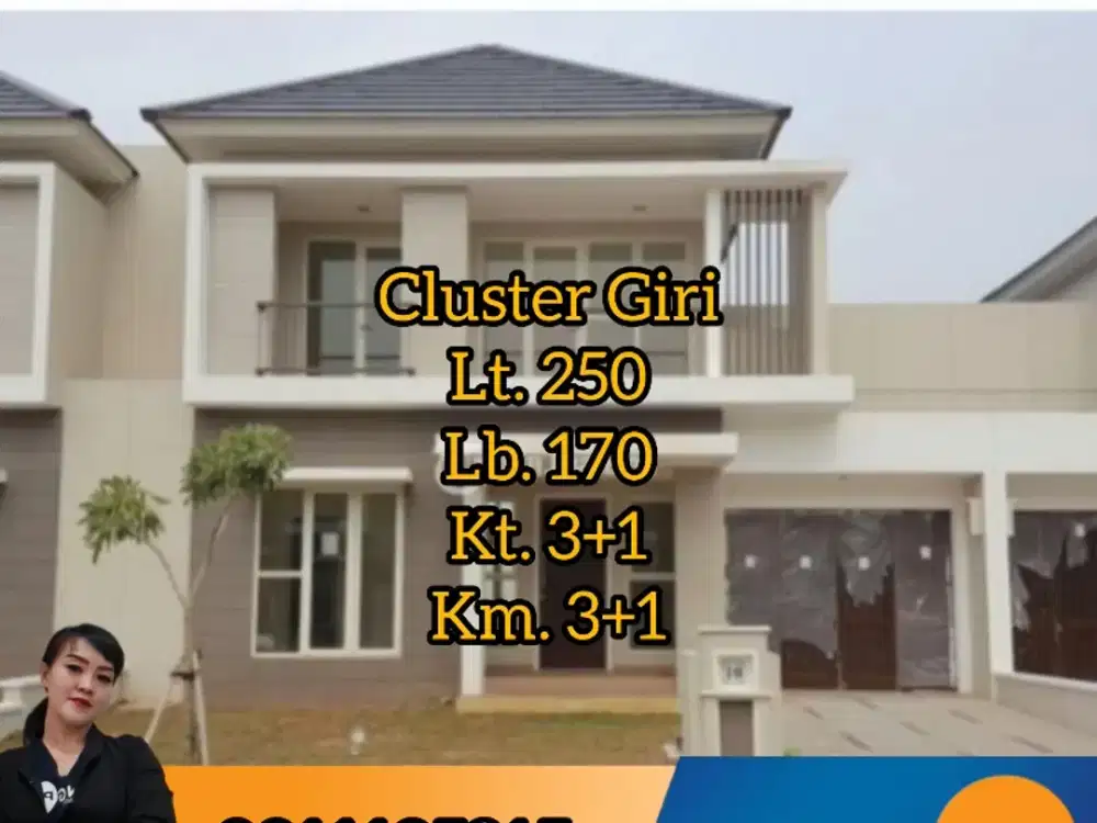 Murah Cluster Giri Lt. 250 Suvarna Lavon Cikupa Tangerang