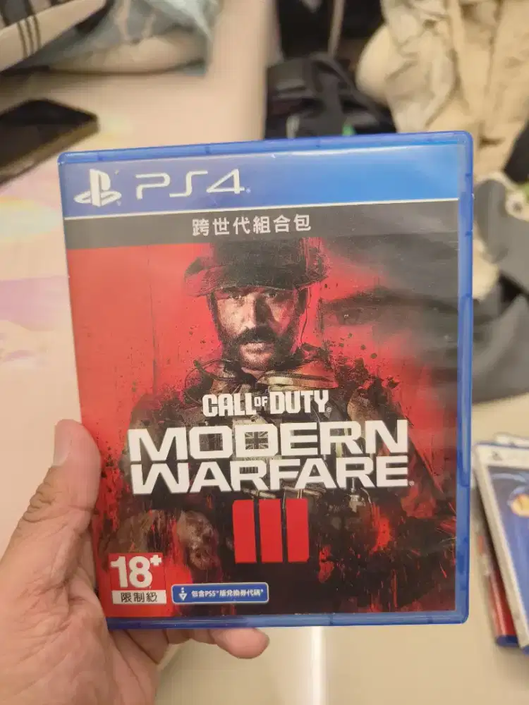 KASET PS 5 BD PS 5 Call Of Duty PS4/PS5 MWIII original by Gsshop