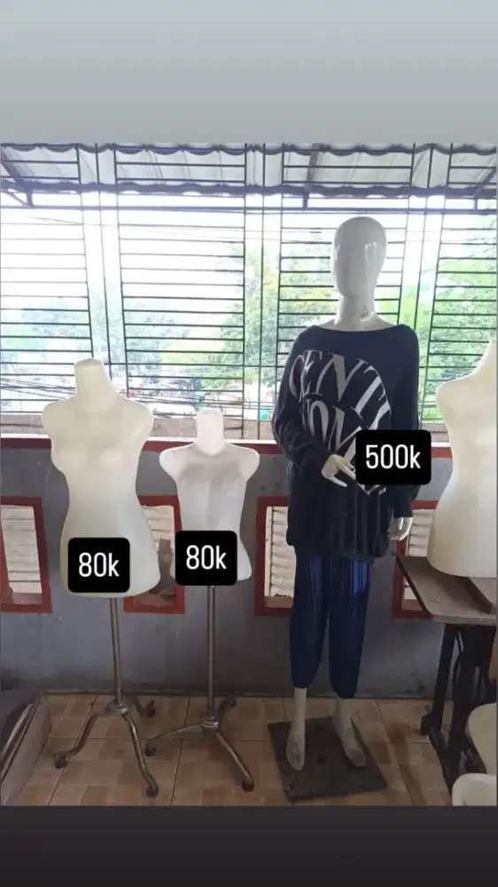 Patung/mannequin setengah badan dan full body