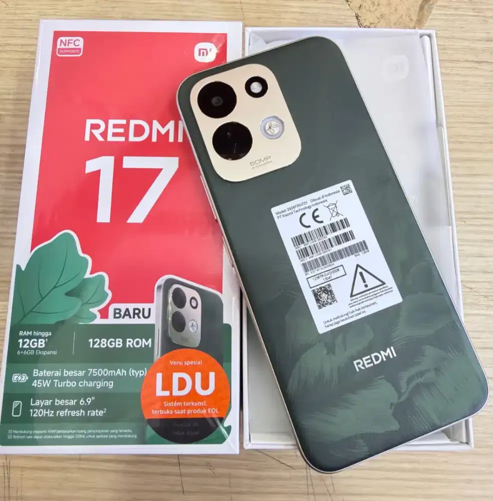 REDMI 17 NFC TERBARU READY MASIH ANGET
