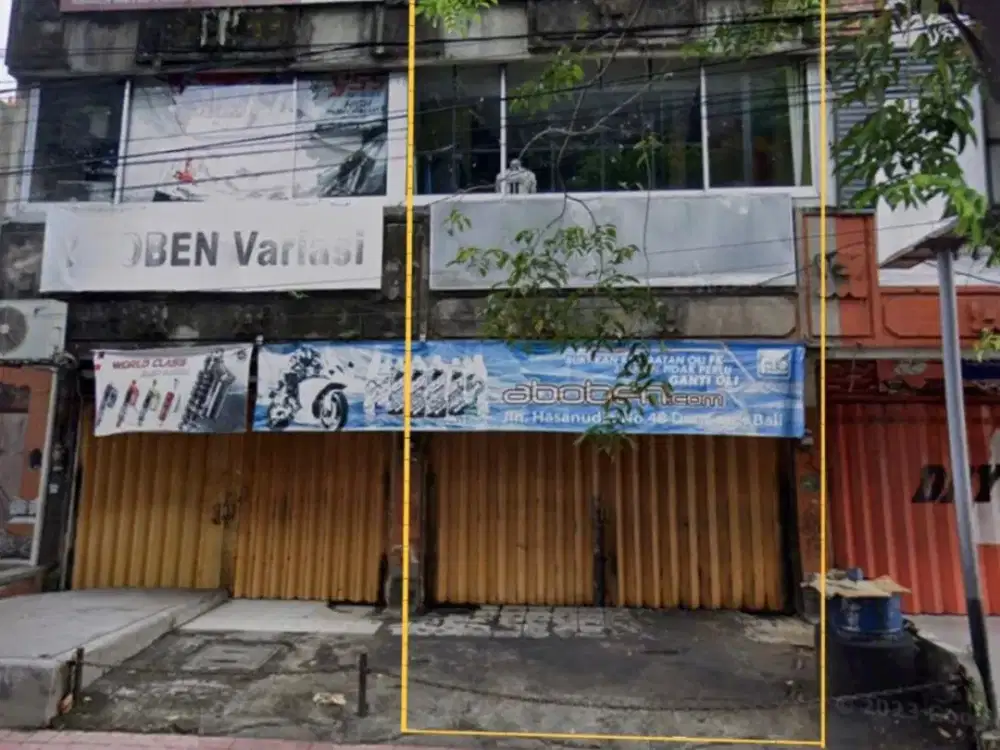 RUKO 2,5 LANTAI DI JL HASANUDIN DENPASAR BARAT DEKAT RUMAH SAKIT