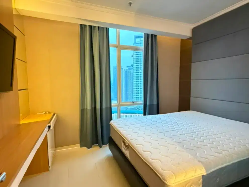 1Bed room furnish BAGUS SIAP HUNI view CP Apt.Royal mediterania garden Tanjung Duren