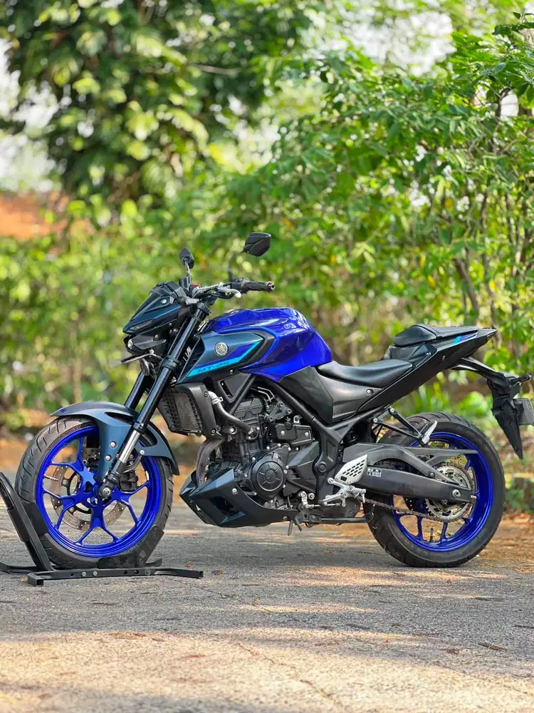 YAMAHA NEW MT25 BIRU 2022 KM RENDAH PAJAK PANJANG SIAP GAS JAUH