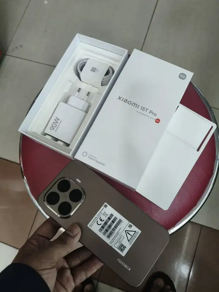 HP xiomi 15t pro 12/512 new open box