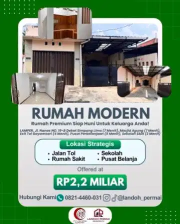 FOR SALE - RUMAH PREMIUM - YANG SIAP HUNI - NEGO KEPEMILIK