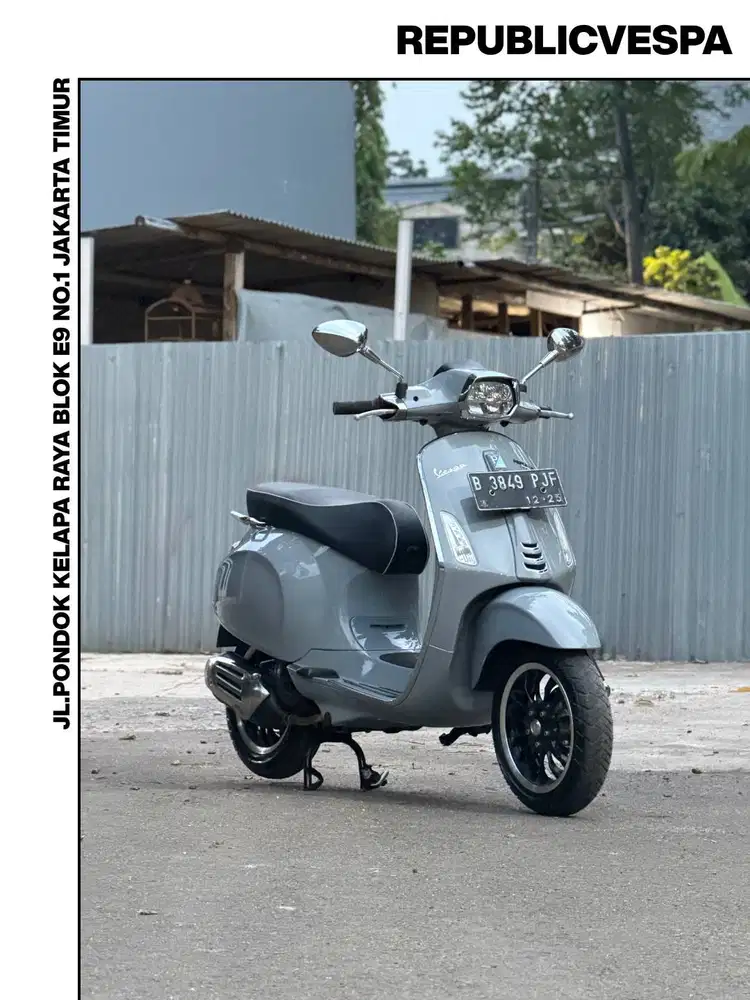 TERMURAH PIAGGIO VESPA SPRINT 150 IGET ABS LED TAHUN 2020 GREY AVEO