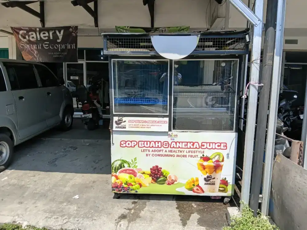 Gerobak usaha roda jualan