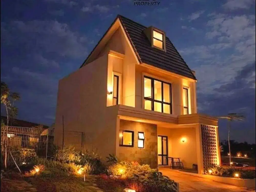 Rumah Baru American Style Area Cibubur, Botanica Cibubur