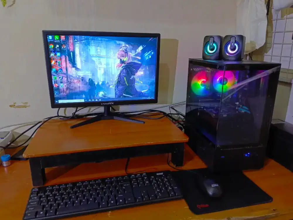 PC fullset BARU cocok utk percetakan, rumahan, kantor