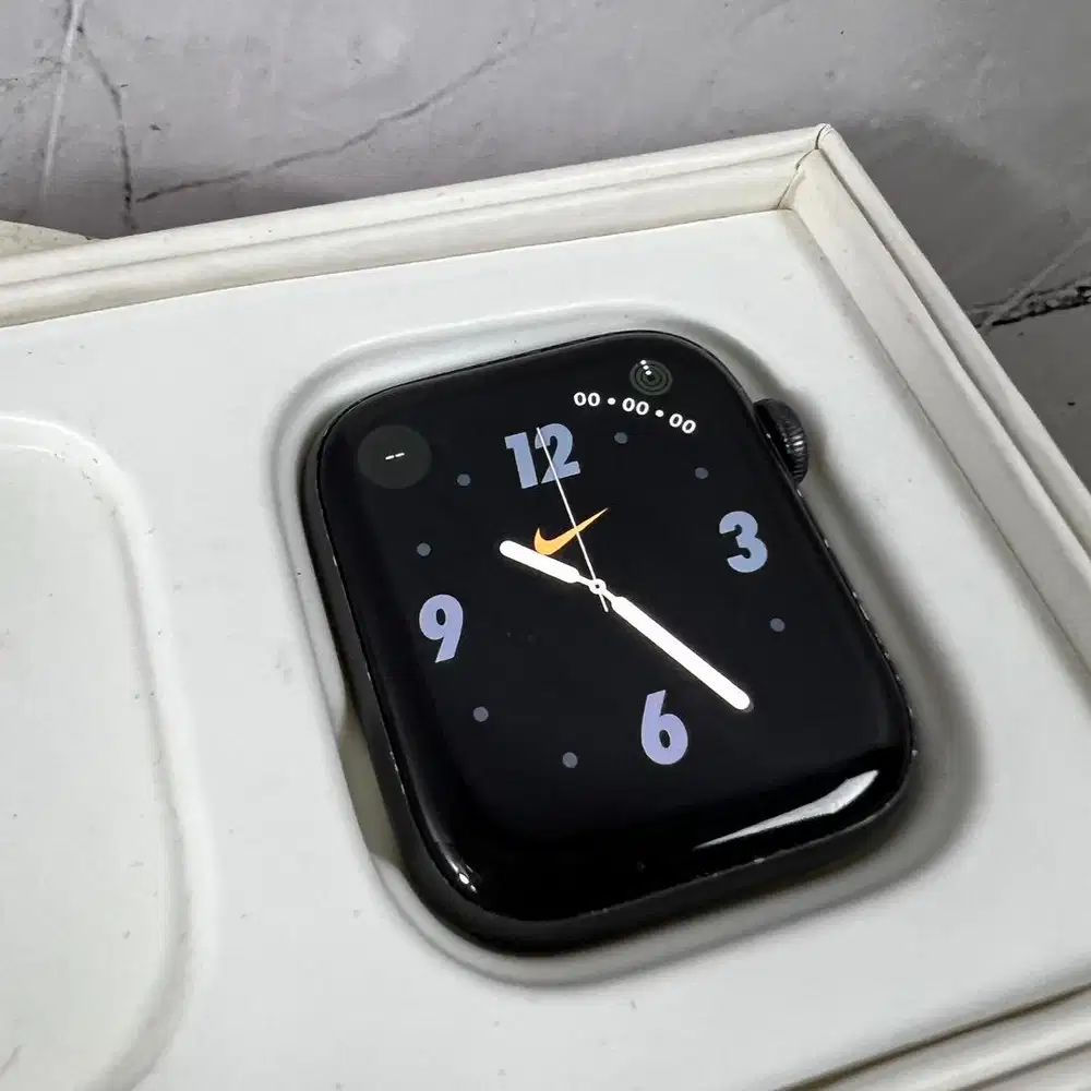 Iwatch Series 6 Black Normal Murah