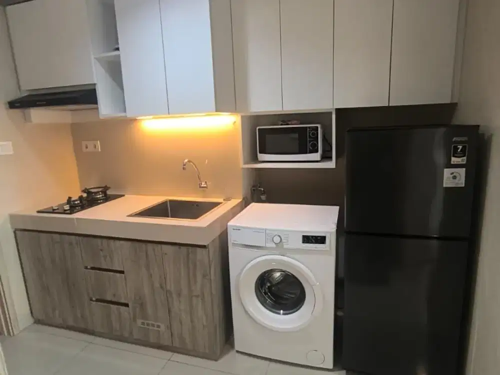 Disewakan Apartemen Embarcadero Bintaro 1 Kamar Tidur Furnished