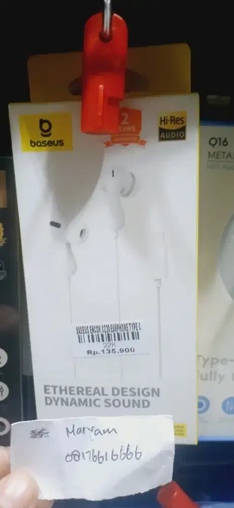 BASEUS ENCOK CZ20 EARPHONE