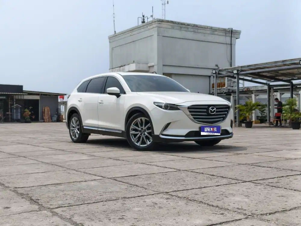 Mazda CX9 CX-9 2.5 Matic AT Skyactiv 2018 Putih KM 53RB