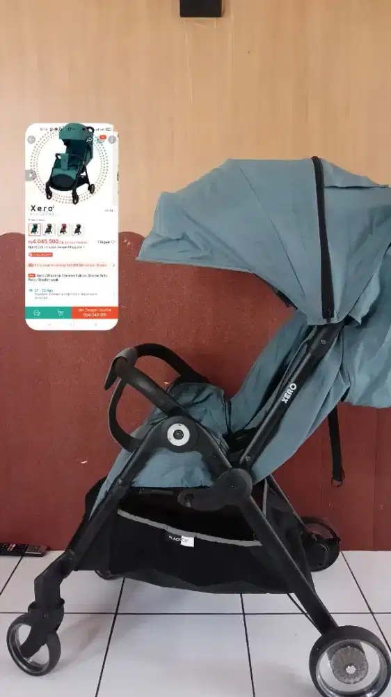 Stroller xero black cat