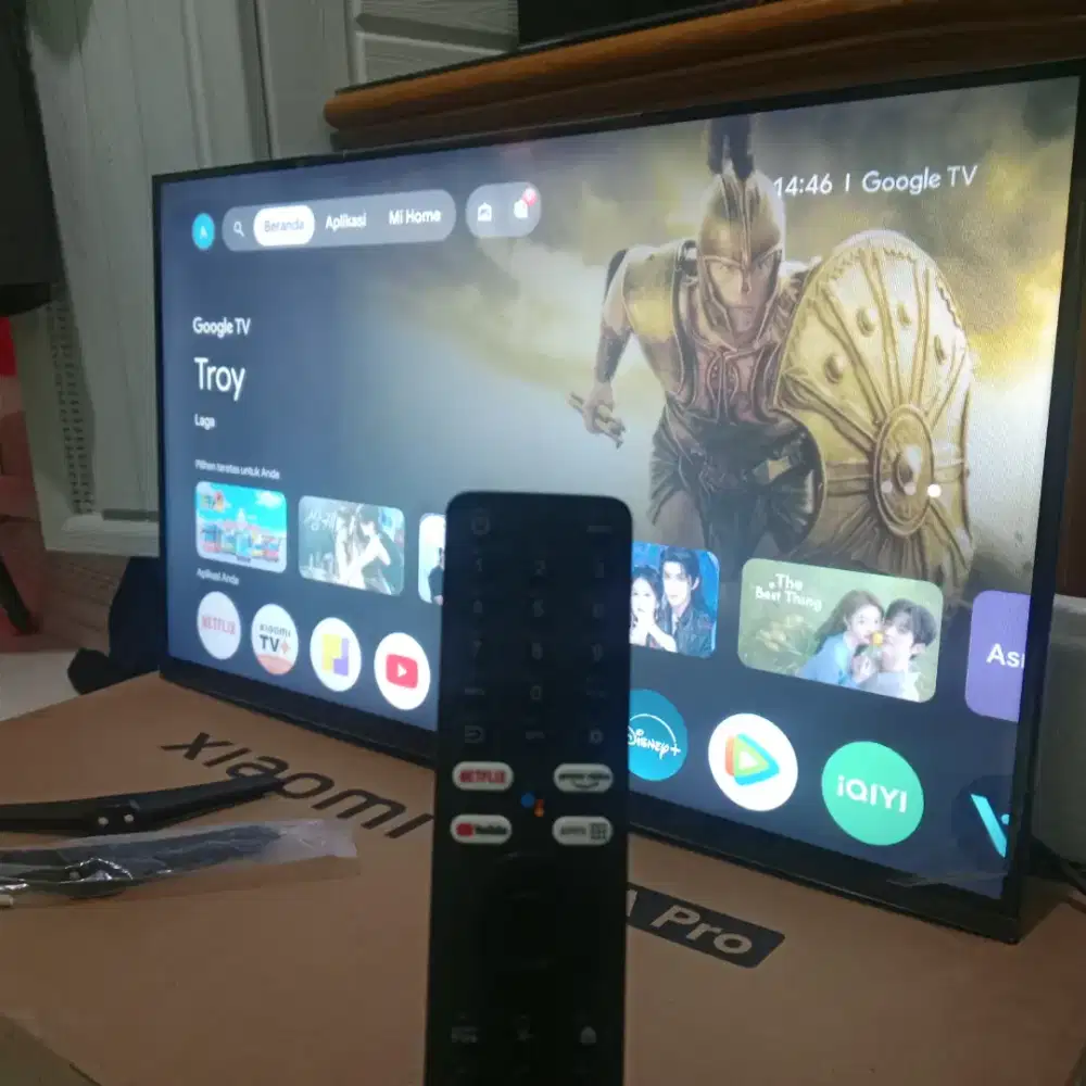 Jual gogle tv 32 inchi full set xiomi