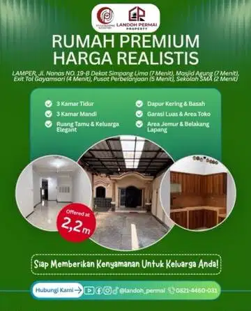 FOR SALE - RUMAH SIAP HUNIAN - MEWAH - NEGO KEPEMILIK TANPA PERANTARA