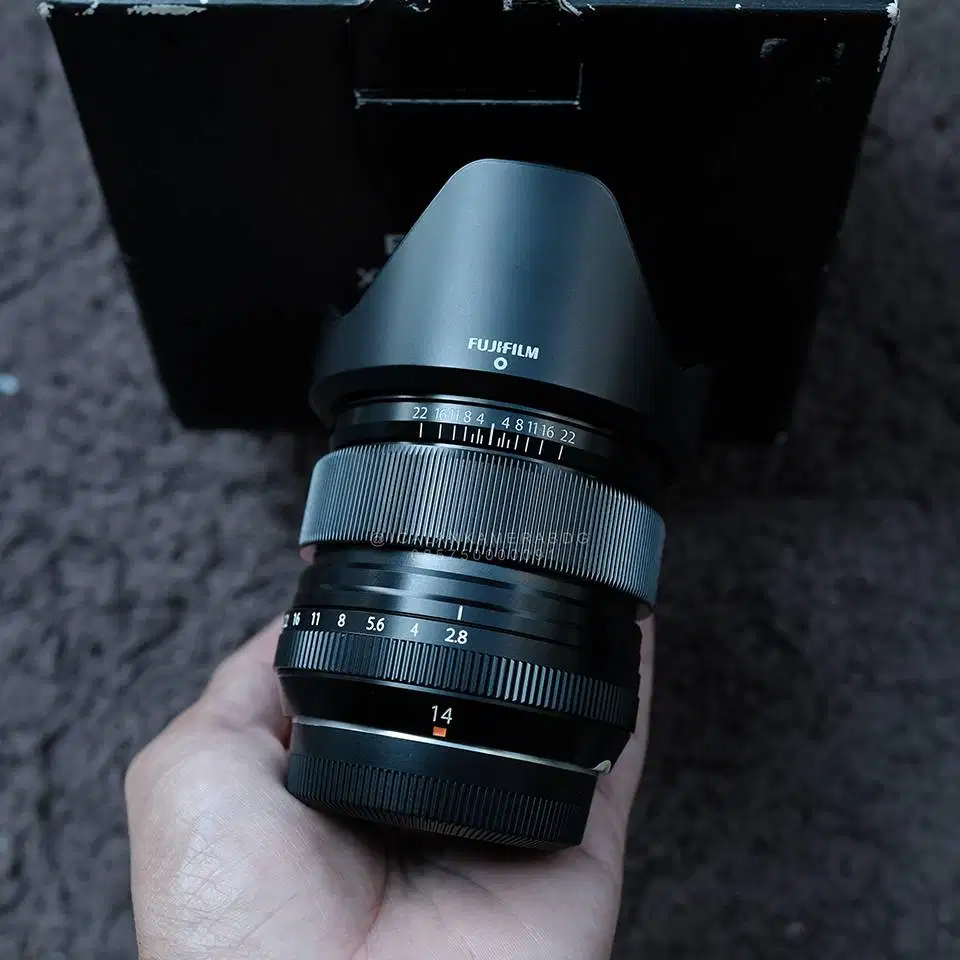 Fujinon XF 14mm F2.8 R Mulus Fullset Fujinon XF 16mm XF 18mm Fujifilm