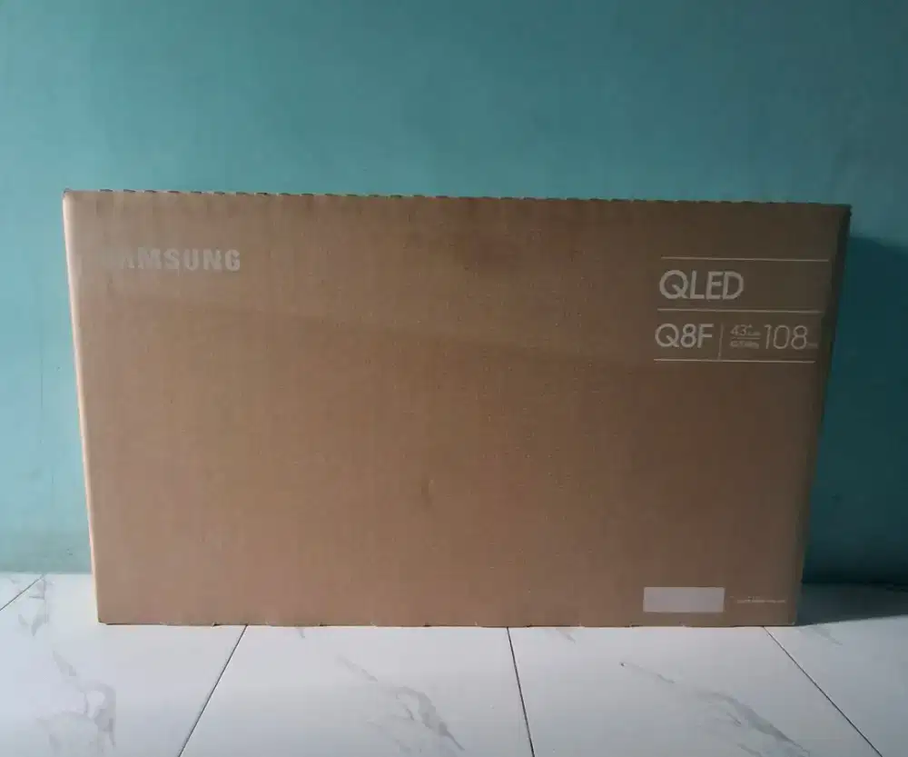 TV SAMSUNG 43 INCH QLED Q8F BARU JUAL BUTUH