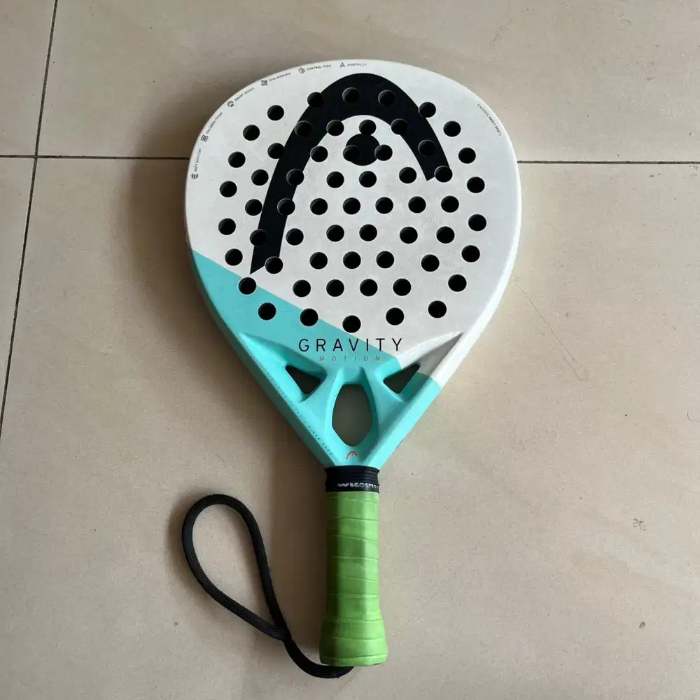 Head Gravity Motion 2024 raket padel kondisi 9,2/10