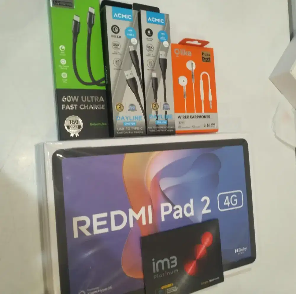 Tablet Redmi Pad 2 cuma 300rban/bln cuma modal KTP!!!