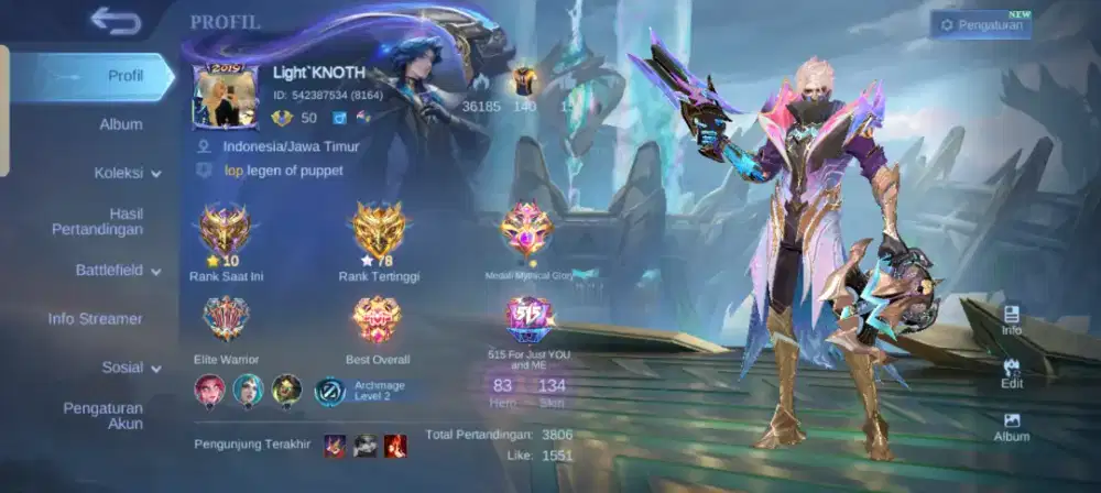 akun mobile legend