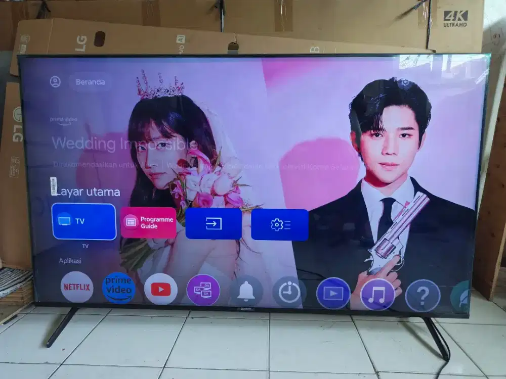 Tv Sony smart googl uhd 4k