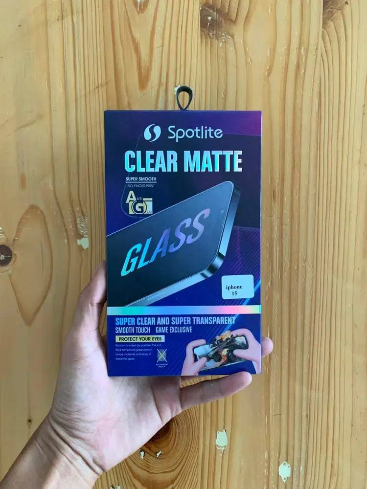 Spotlite Tempered Glass Anti Glare iPhone 15