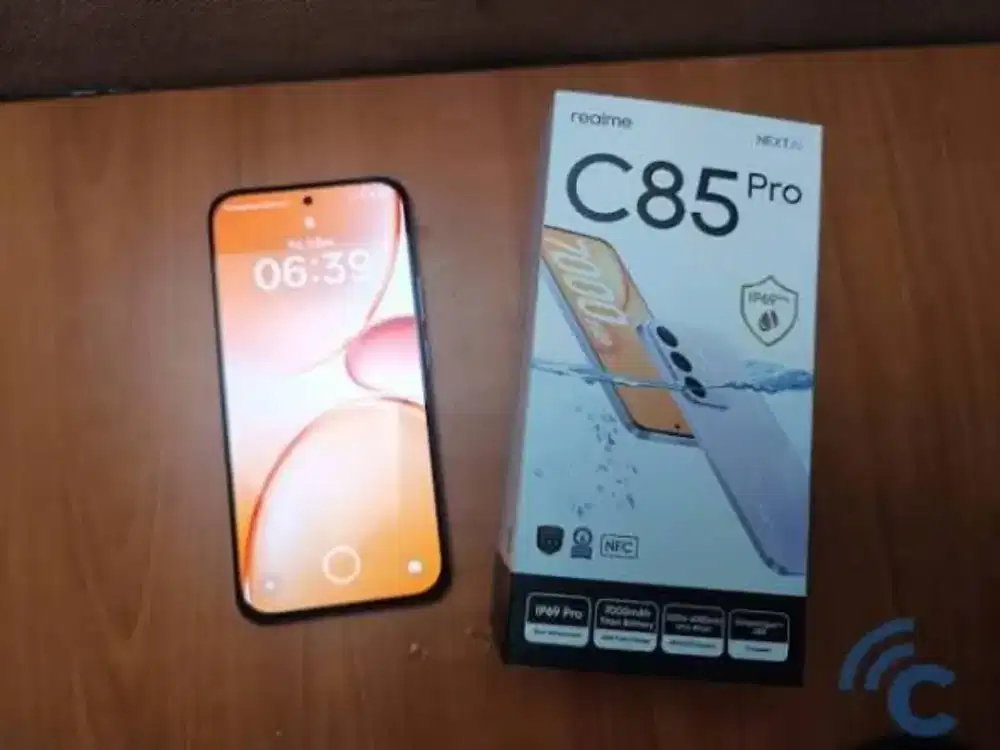 Kondisi hp di supergadai realme c85pro 8/256 garansi pajang full orian