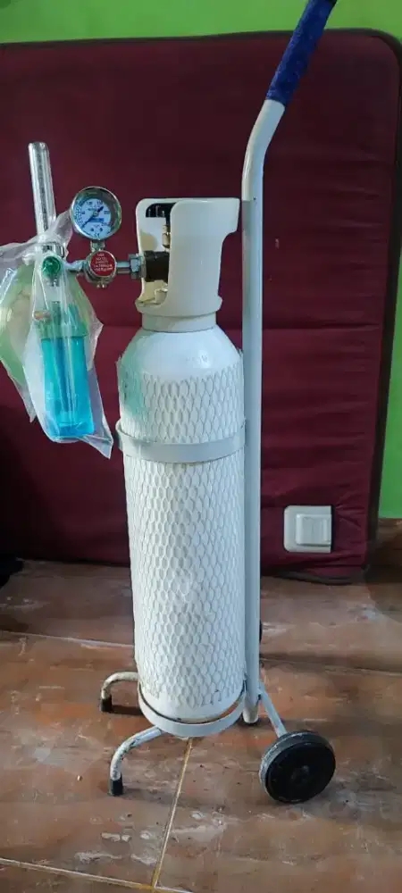 Tabung oksigen 1m3 lengkap